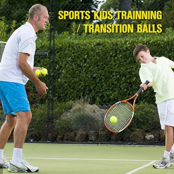 12 pakker tennisbolde til tryktræning i flere farver