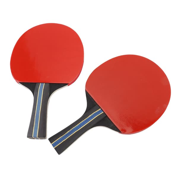 Bärbart bordtennisracketset med 2 racketar, 3 bollar och förvaringsväska