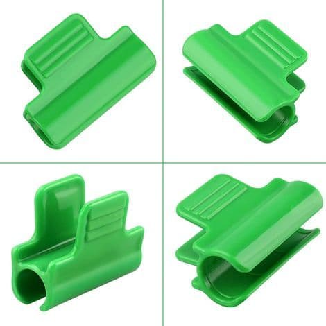 Förpackning med 24 slangklämmor för växthus - 16 mm