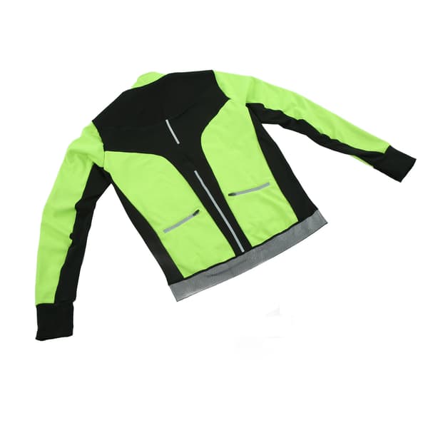 Vintercykeljacka, vattentät, vindtät, med värme, gul, XL