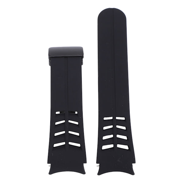 Silikonerem til Galaxy Watch 7 6 5 4 44mm Magnetisk Spænde Quick Release Sort