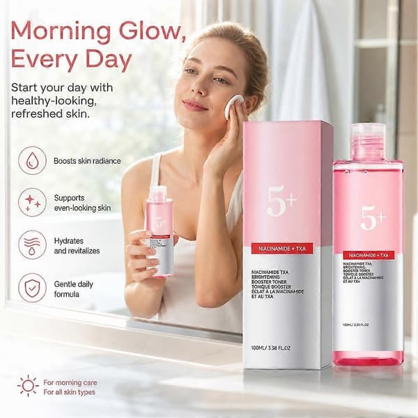 5+ Niacinamide + TXA Brightening Booster Toner-100ml