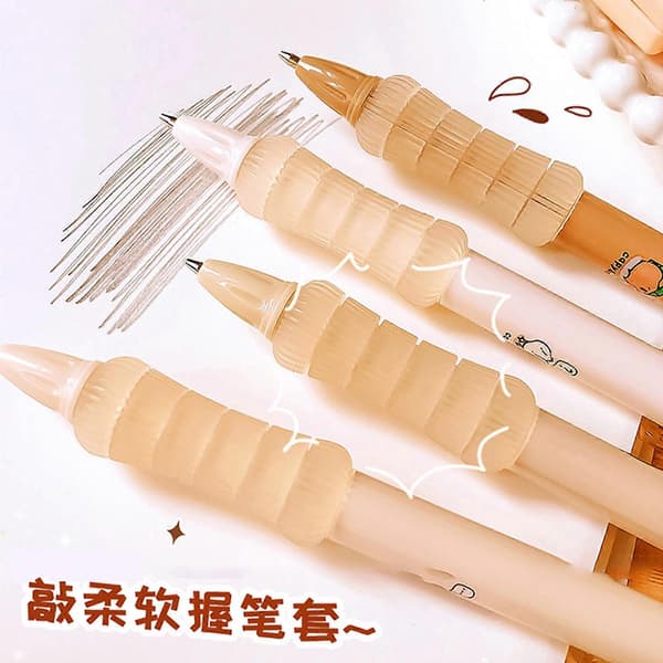 4-pack tecknade stiftpennor – 0,5 mm stiftpennor för ritning och teckning