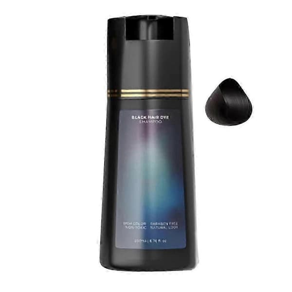 Polar Hårfarveshampoo & Polar Hårbalsamshampoo 200ml (Sort) black