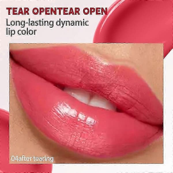 25-26 Peel Off Läppfärg, Peel Off Läpppenna, 3-delat set