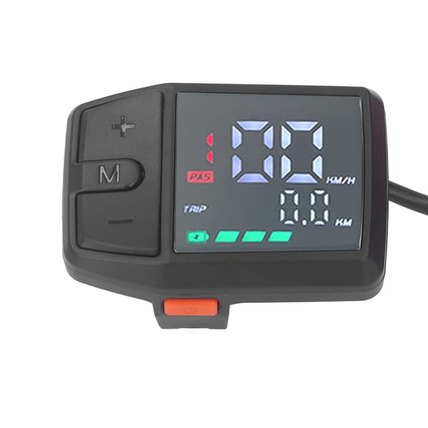 Vandtæt Multifunktionel LCD-skærm til BAFANG BBS01 BBS02 BBSHD Elcykel Kontrolpanel