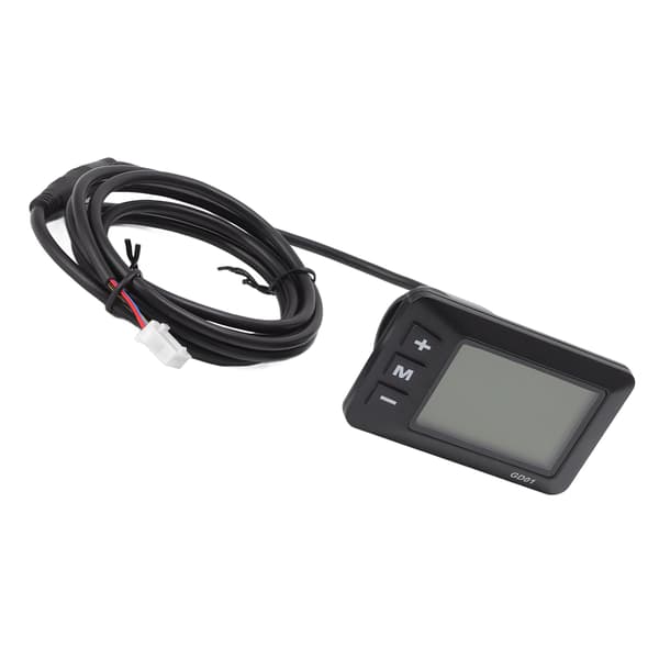 GD01 LCD-skærm til 24V 36V 48V elcykelpanel med vandtæt forbindelse - modifikationstilbehør