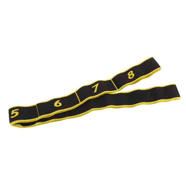 Elastisk treningsbånd motstandsbelte Yoga Sling for trening Gul