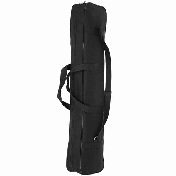 Udendørs Recurve Bue Opbevaringstaske med Justerbar Rem i Sort Nylon