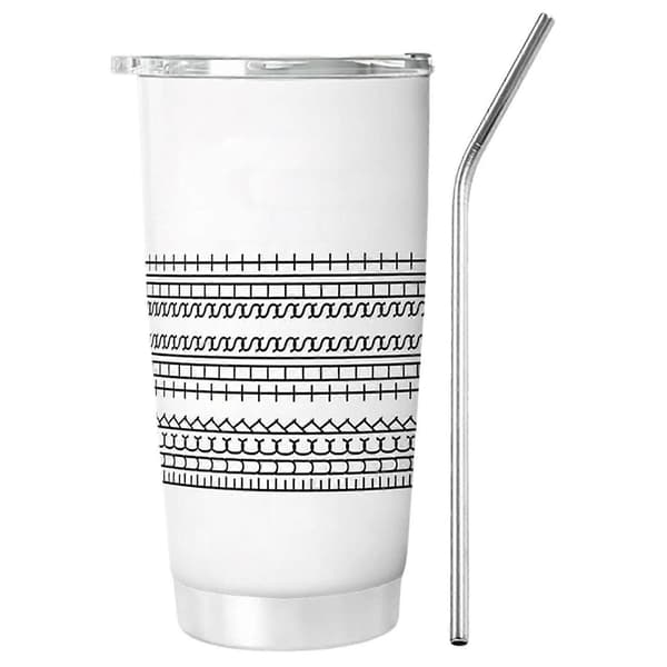 Fu-ck This Shi-t Hiddens Message Cup Gjenbrukbar Lekkasjesikker Termokopp i Rustfritt Stål for Menn Kvinner Kontor Hjem