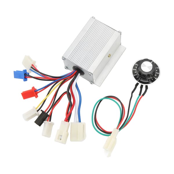 250W 12V elektrisk sykkelmotor hastighetskontroller med varmeavledningsknappbryter