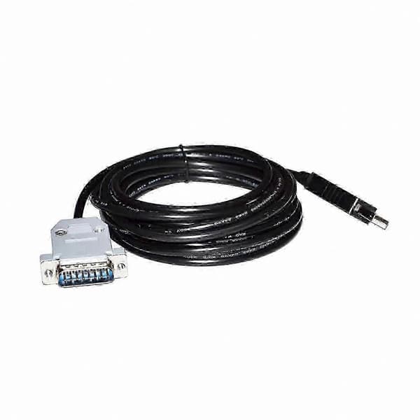 1,8 meter USB til D-SUB 15-pin DB15 han RS232 seriel adapterkabel, egnet til kompatible enheder.