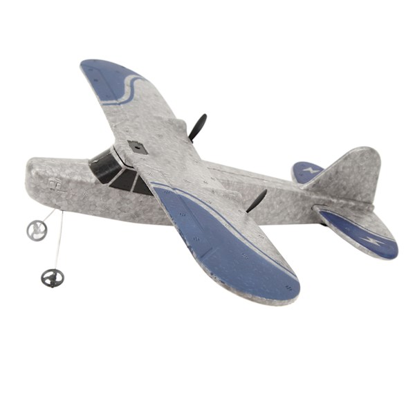 Fjernstyret fly EPP RC svævefly med LED-lys, 716 motor, 2 kanaler, til alderen 14 år og opefter