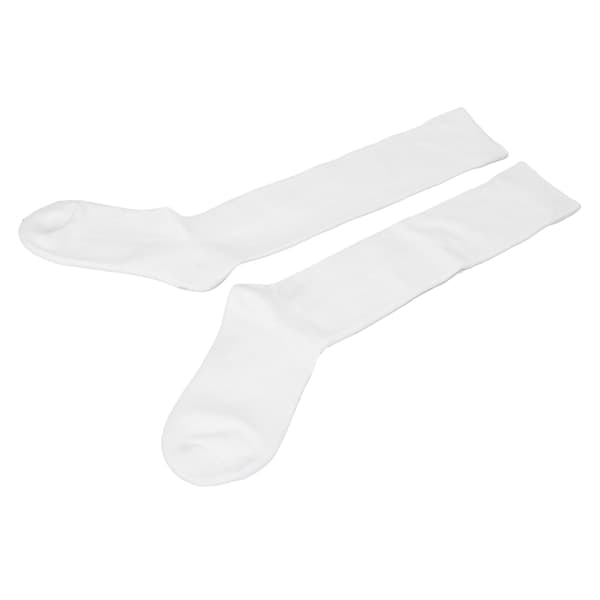 Fäktsockor Skyddande Unisex Tjock Bomull Peinado för Epee Sabel Folie Vit L