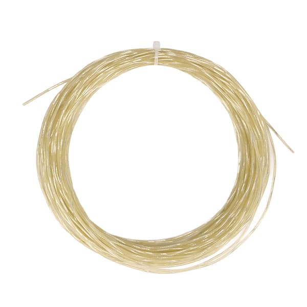 Erstatning Beige 12,2m 1,30mm Titanium Nylon Elastisk Tennisketcherstreng