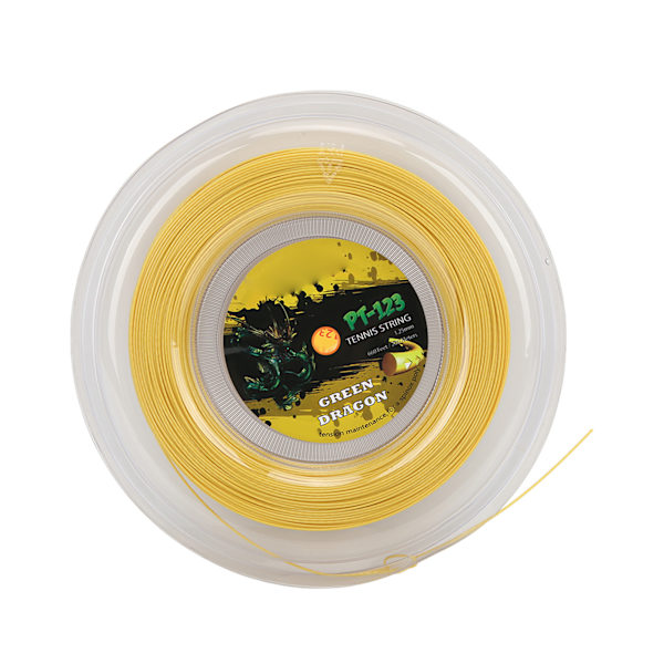 Tennisracketsträng 200m Polyester 1.25mm Styv Typ för Amatörträning