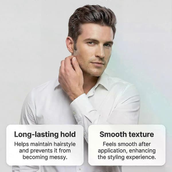 Mellem hold, naturlig stil, nem at style, stylingvoks, blank effekt