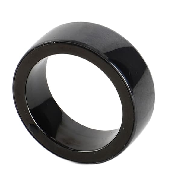 HR214 Smart Ring Fitness Tracker Søvnovervåking Vannbestandig Størrelse 17 Grå