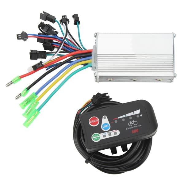 36V 250W borstlös styrenhet med LED-display 880 Kit för elcyklar