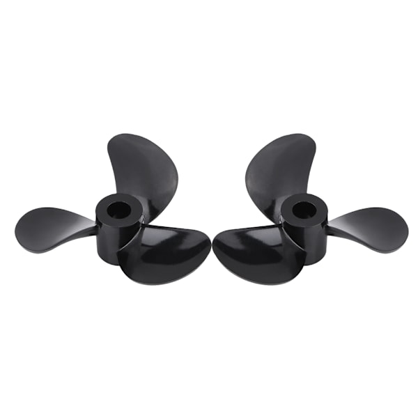 Fjernkontroll Båtpropeller 3 Blader Plast Tilbehørssett 1 Par