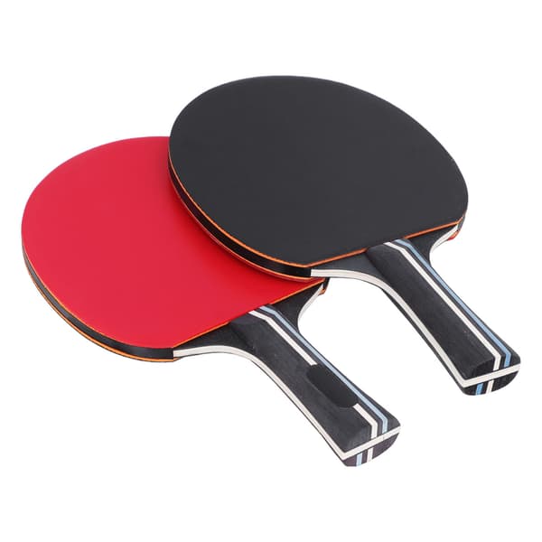 BSK-6 Bordtennisbat Sæt med 2 Bat, 3 Bolde, Skridsikkert Greb til Begyndere