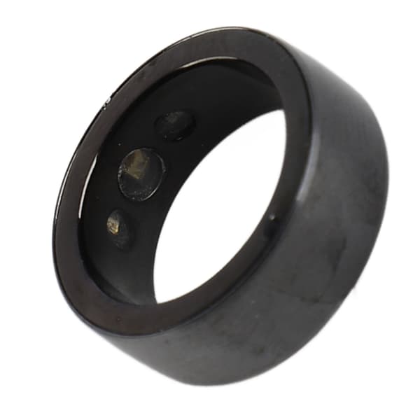 HR214 Smart Ring Fitness Tracker Søvnovervåking Vannbestandig Størrelse 17 Grå