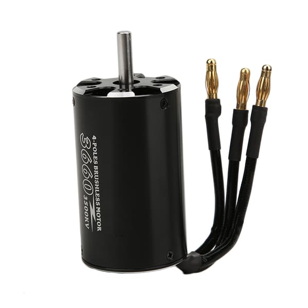 4-polet 3660 3500KV børsteløs motor til RC-båd 5,0 mm tilbehør SURPASS HOBBY