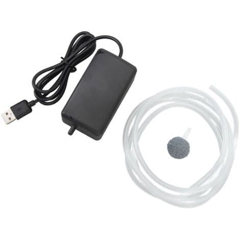 syrepump för akvarier, syrepump för utomhusfiske, syrepump för små fiskdammar