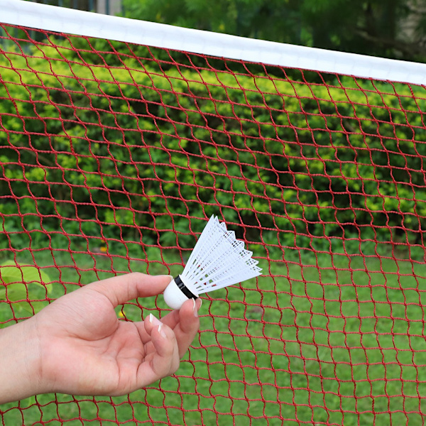 Professionelt Badmintonnet til Konkurrence med Standard Masker og Holdbart Polypropylenmateriale