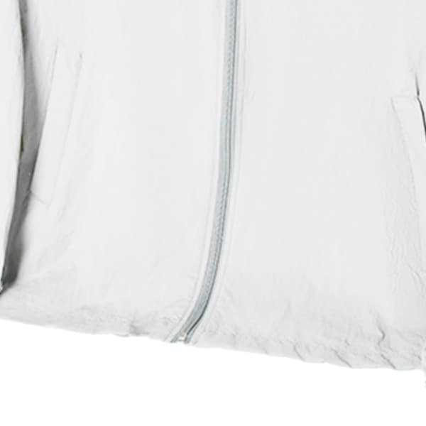 Letvægts åndbart UV-solbeskyttelsestøj til mænd til sommer, hvid, XL, polyester, 150g