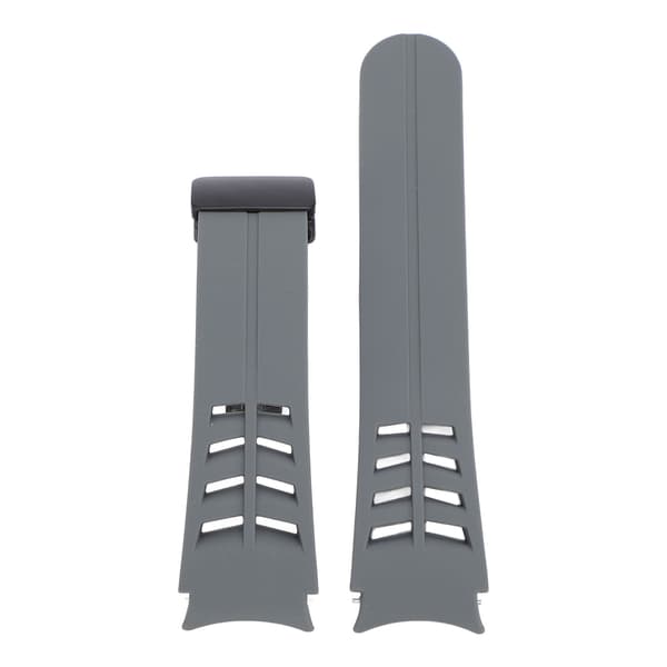 44mm silikonrem med magnetisk spenne for Galaxy Watch 7 6 5 4 Space Gray