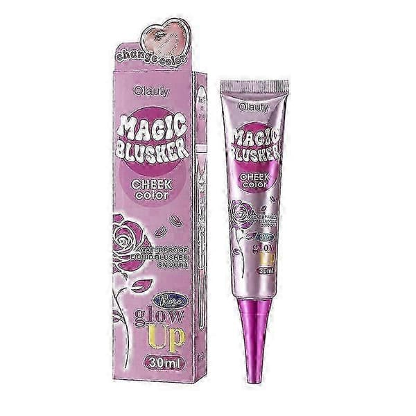 Magisk farveskiftende cremeblush, 1 stk., varmefølsom pink blush.