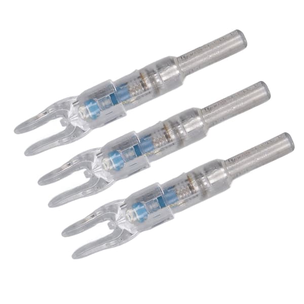 3 STK Lysende Pilbroer for 6,2 mm Indre Diameter Automatiske PE-piler for Utendørs Buer - Blå
