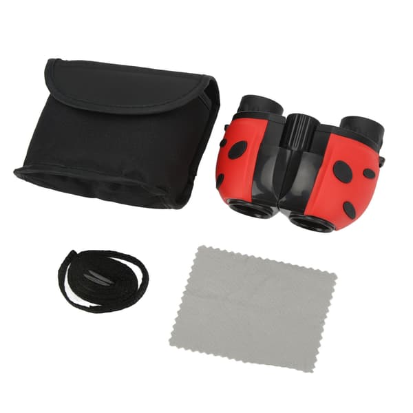 Børnekikkert 8X Mini Design Bille HD Optiske Linser til Camping Fuglekiggeri