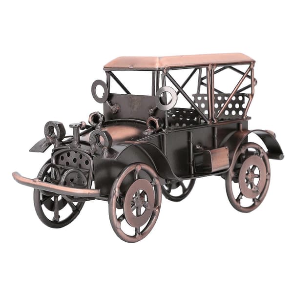 Antik retro bilmodel industrielt design dekorative innovative håndværk smedejern retro bilmodel dekoration bronze