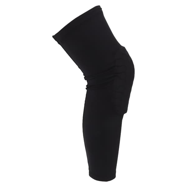 Svart Mjuk Flexibel Polyester Ergonomisk Bärbar Kompressionsknästöd M