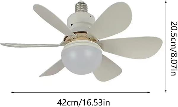 Takvifte med 3 hastigheter og LED-lys, 6,25 meter takvifte med LED-lys.