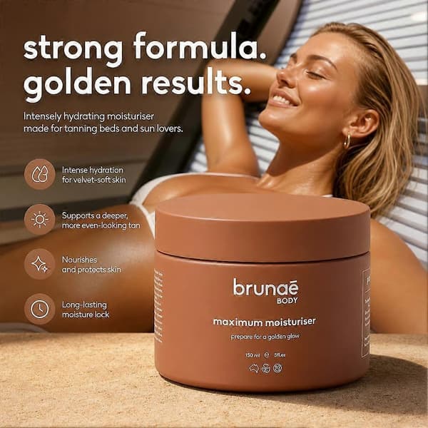 BRUNAE BODY Intensive Sunbed Moisturizer - 150ml Dark brown 1pcs