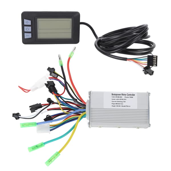 48V 60V 350W Elcykelcontroller med Display, Vandtæt Konverteringssæt til DIY Elcykler
