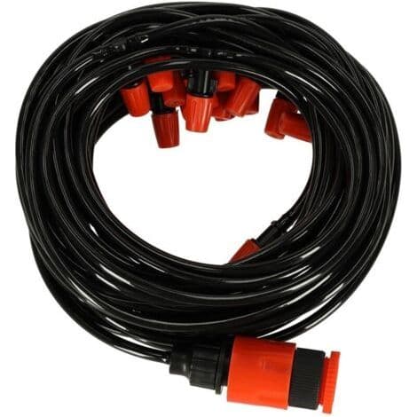 20m Hagespraylange med 20 Justerbare Dyser - AquaForge