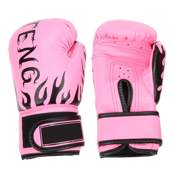 2 st boxhandskar för barn för nybörjare 8-14 år Handskydd Träning Sport Rosa