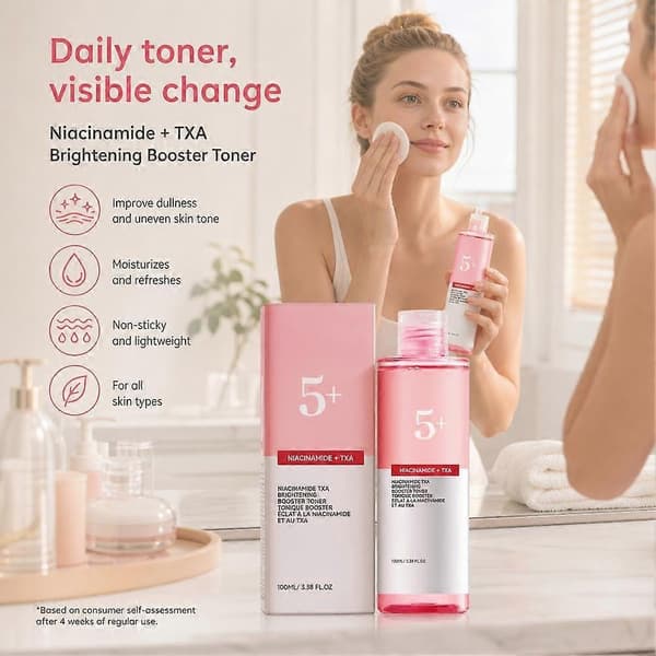 5+ Niacinamide + TXA Brightening Booster Toner-100ml