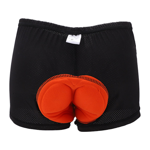Sykkelshorts med skumpolstring, pustende elastikk, komfortabel, unisex.