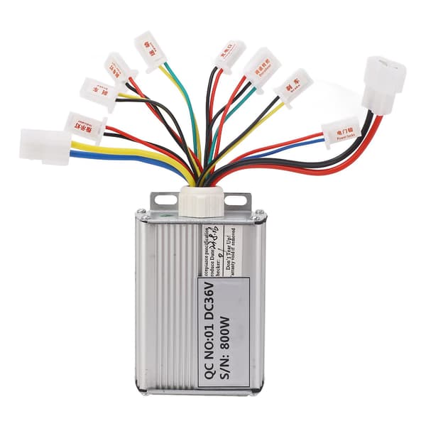 36V 800W El-scooter Controller med Aluminiumslegeringshus og Højtemperaturbestandig Ledning