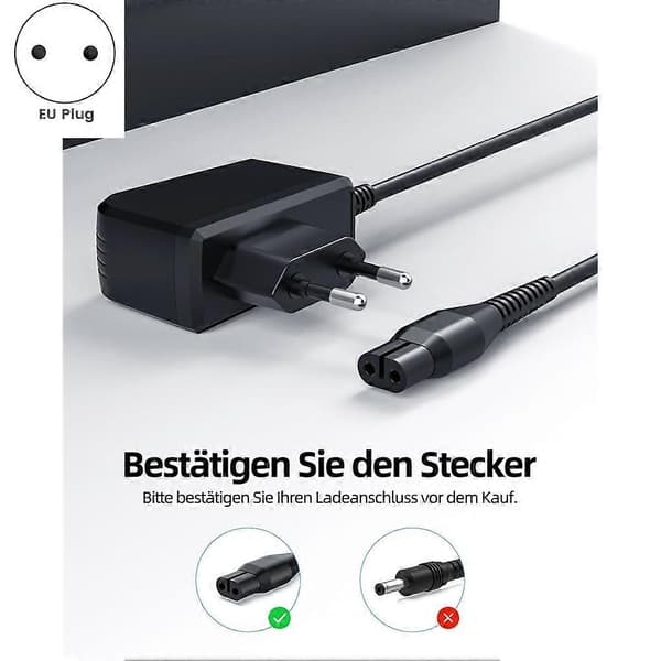 Ladekabel/lader for Kärcher vindusvaskere, europeisk standardplugg