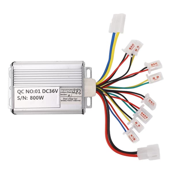 36V 800W El-scooter Controller med Aluminiumslegeringshus og Højtemperaturbestandig Ledning