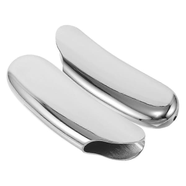 2-pak buede lightercovers: Buede, fortykkede beskyttelsescovers til lightere, ergonomisk designet.