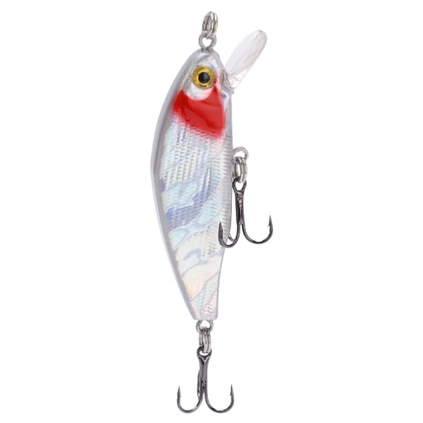 Fiskedrag med krok, explosiv färg, 5 cm, för sötvatten och saltvatten, Mini Swimbaits ABS