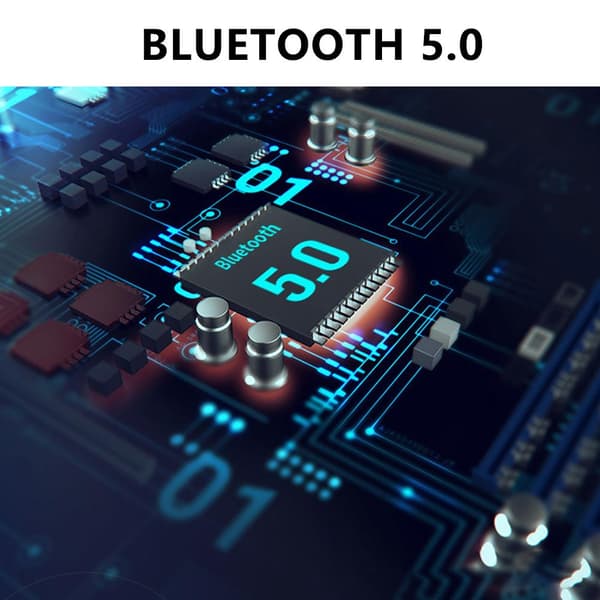 Unisex Bluetooth Strikket Hue med Øreåbning og Trådløse Hovedtelefoner til Vinter