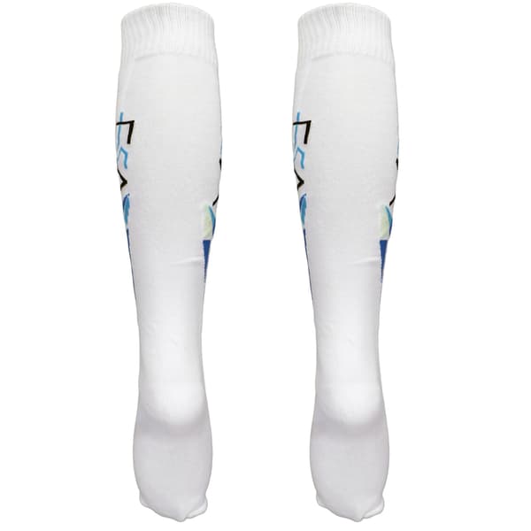 Unisex Fäktsockor, Kammad Bomull, Svettavledande, Andningsbara, Elastiska, Halkfria